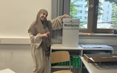 Zum ersten Mal im Leben an der Wahlurne